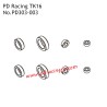 PD Racing TK16 1/16 RC Car Parts Bearings PD303-003