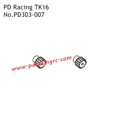 PD Racing TK16 1/16 RC Car Parts 14T 16T Motor Gear PD303-007