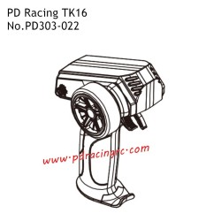 Transmitter PD303-022 Accessories for PD Racing TK16 Electric RC Truck