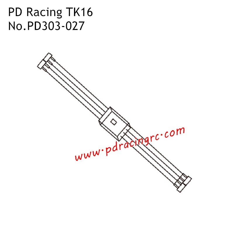 LED Light PD303-027 Accessories for PD Racing TK16 Electric RC Truck