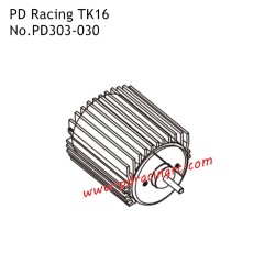 Motor and Heatsink PD303-030 Accessories for PD Racing TK16 Electric RC Truck