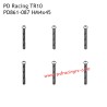 HM4x45 B Head Hex Screw PD861-087 Accessories for PD Racing 1/10 TR10 PD861T RC Car