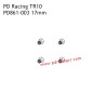 17mm Wheel Hex PD861-003 Accessories for PD Racing 1/10 TR10 PD861T RC Car