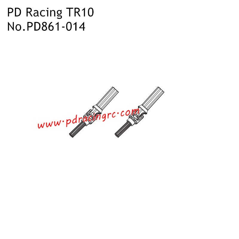 PD Racing TR10 Spare Parts Slider Shaft Female Assembly PD861-014