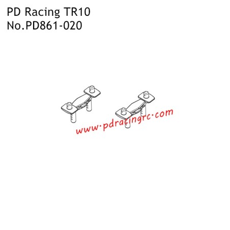 PD Racing TR10 Spare Parts Body Mount PD861-020