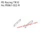 PD Racing TR10 Spare Parts Front and Rear Swing Arm Fixing Plate PD861-022-R