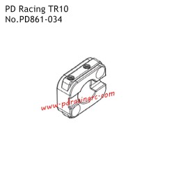 PD Racing TR10 Spare Parts Motor Plate B PD861-034