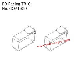 PD Racing TR10 Spare Parts Battery Belts PD861-053