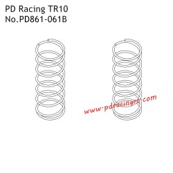 PD Racing TR10 Spare Accessories Rear Shock Absorbe Spring PD861-061B