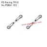 PD Racing TR10 Spare Accessories Front Steering Linkage PD861-103