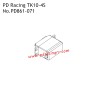 PD Racing TK10-4S RC Car Parts 15Kg Servo PD861-071