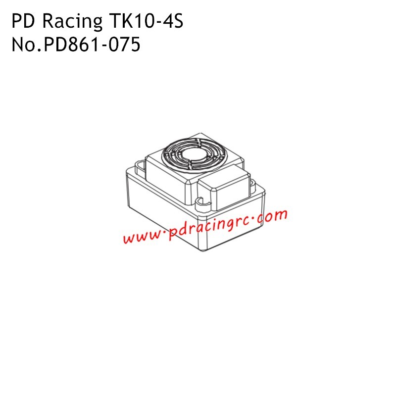 PD Racing TK10-4S RC Car Parts 120A ESC PD861-075