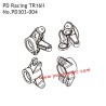 PD Racing TR16II PD304T Brushed RC Car Parts Front and Rear Steering Knuckle PD303-004