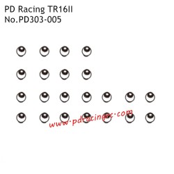 PD Racing TR16II Brushed RC Car Parts Pivot Ball PD303-005