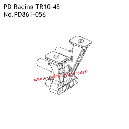 Tail Bracket PD861-056 Parts for PD Racing TR10-4S Monster RC Car