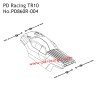 PD Racing TR10 PD861T-TR Monster RC Car Parts Car Shell PD860R-004