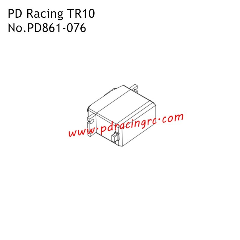 PD Racing TR10 PD861T-TR Monster RC Car Parts 9kg Servo PD861-076