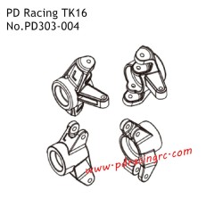 PD Racing TK16 1/16 RC Car Parts Rear Steering Knuckle PD303-004