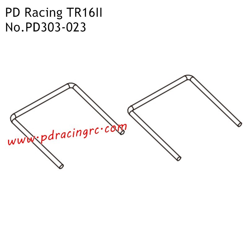 PD Racing TR16II Electric Monster Truck Parts Front and Rear Arm Pin PD303-023