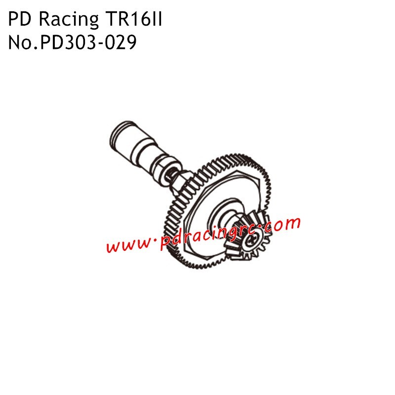 PD Racing TR16II RC Truck Parts Spur Gear Module PD303-029